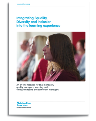 Integrating Equality, Diversity and Inclusion into the learning experience